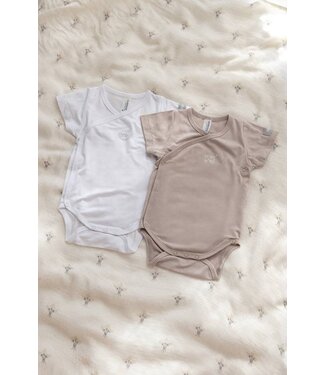 Bamboom Bamboom - Short sleeves body - set of 2 Camel 33
