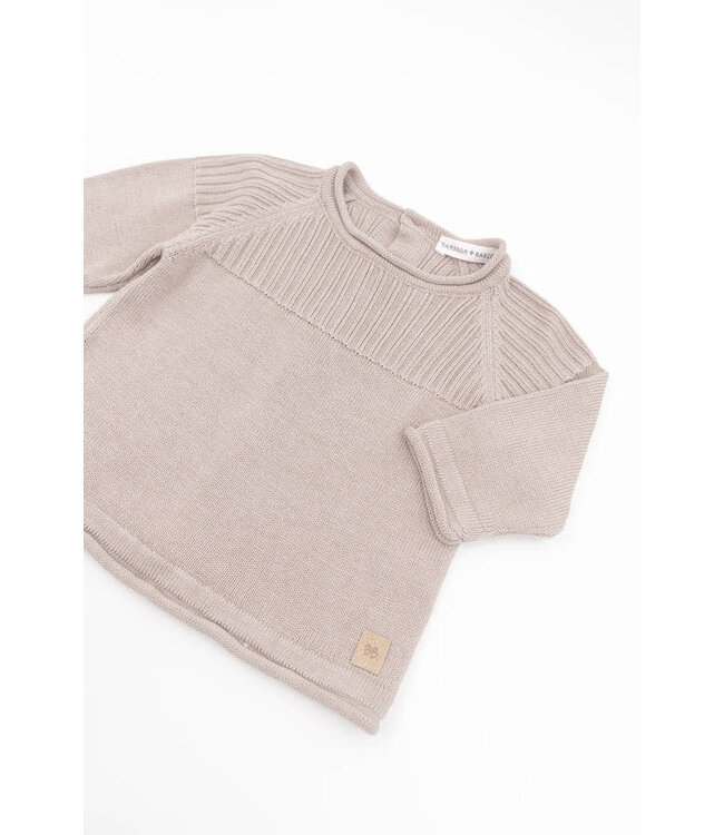 Bamboom - Ribbed long sleeves shirt Camel 33