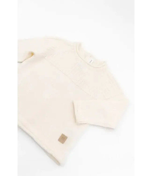 Bamboom - Ribbed long sleeves shirt White 01