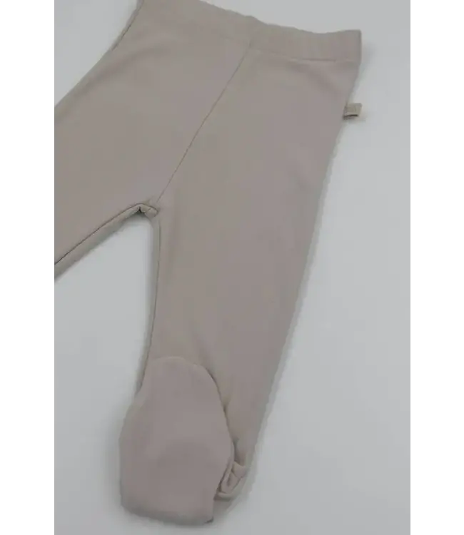 Bamboom - Pure line pants with feet sand 09