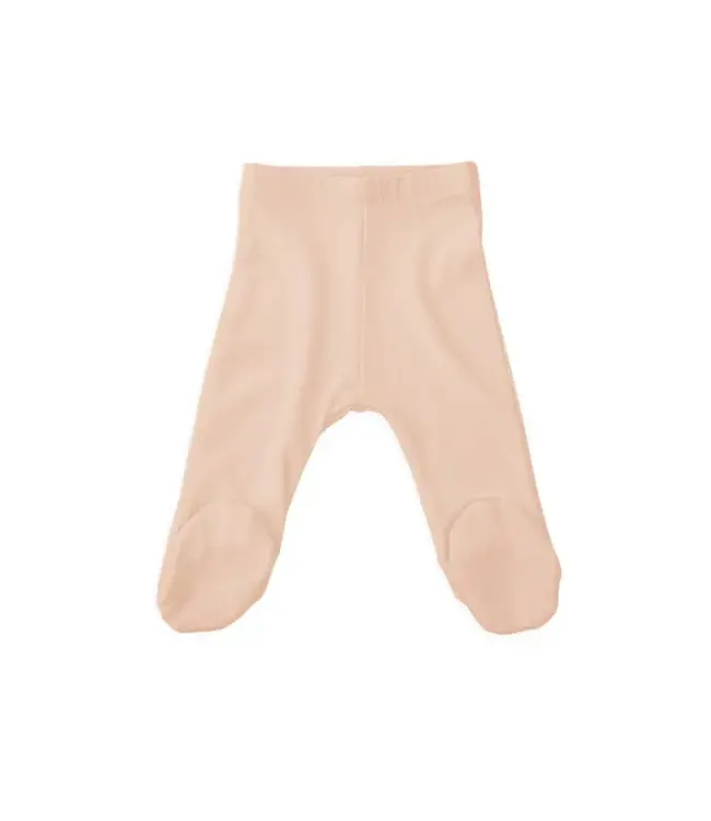 Bamboom Bamboom - Pure line pants with feet pink 07