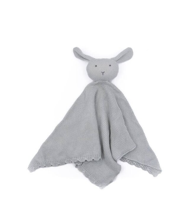 Bamboom - Knitted cuddle toy Rabbit Blue