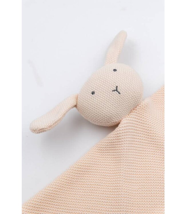 Bamboom - Knitted cuddle toy Rabbit pink