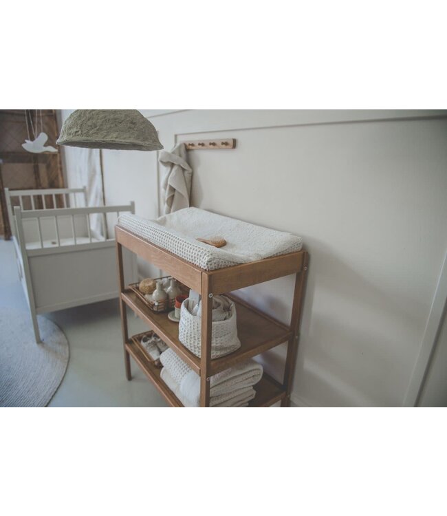 Koeka - Aankleedkussenhoes Wafel Amsterdam Natural