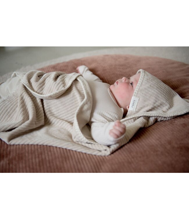 Koeka  - Omslagdoek terry Vik Sand