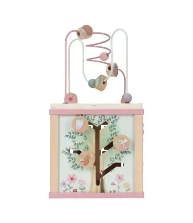 Little Dutch - Houten activiteitenkubus - Fairy Garden