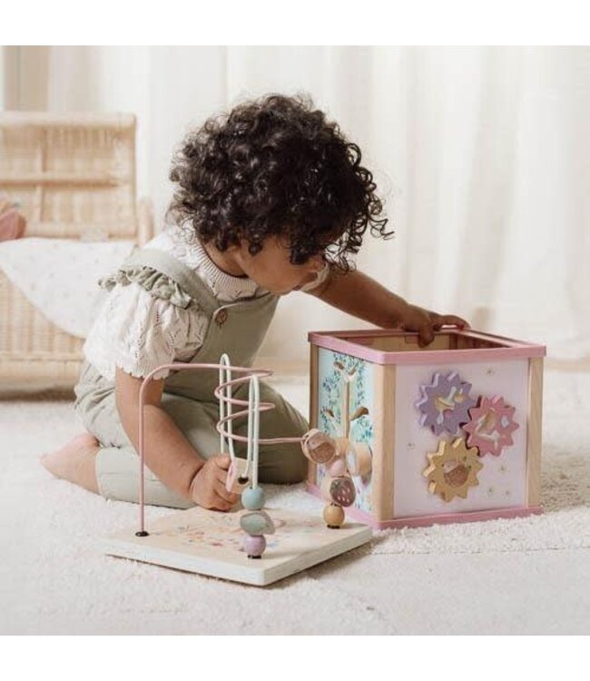 Little Dutch - Houten activiteitenkubus - Fairy Garden