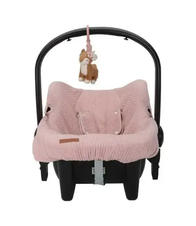 Little Dutch - Trilfiguur hert roze Fairy garden