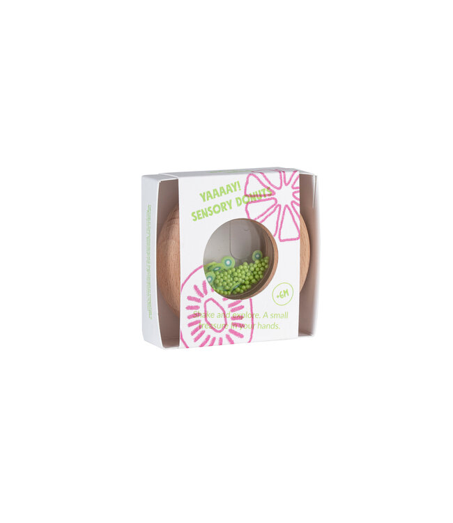 Petit Boum Petit Boum – Sensorische Donut – Kiwi