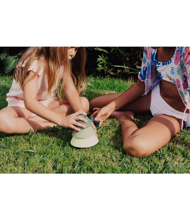 Little L Soft Toys - Sensory toys Little L – Stapeltoren Dennenboom groen