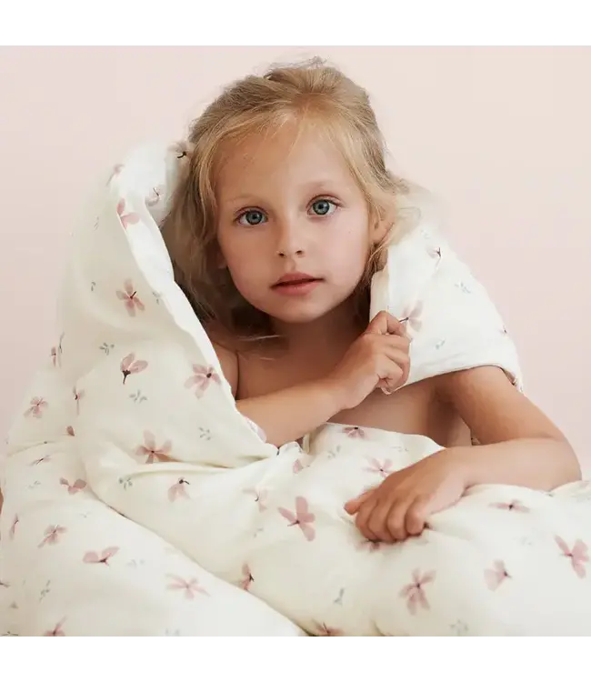 Cam Cam Copenhagen - Bedding set, Junior, 100x140cm - GOTS Windflower Creme