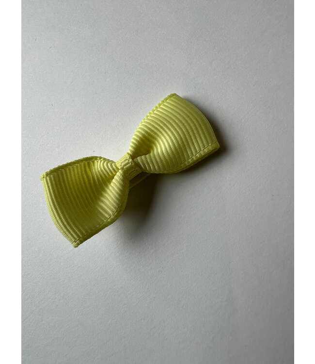 Prinsessefin - Emma  bow Baby Maize Ribbed