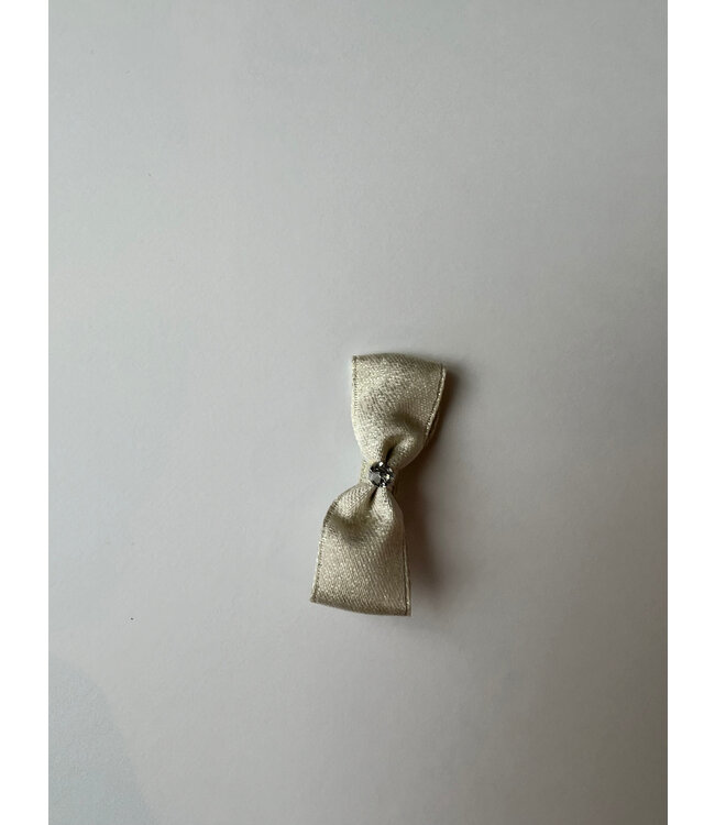 Prinsessefin Prinsessefin - Philippa  Ariane bow Cream glitter