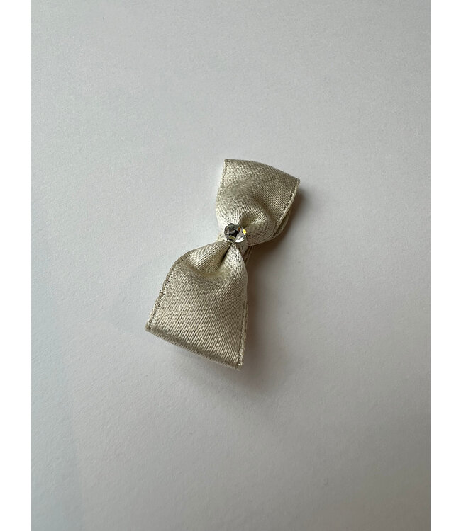 Prinsessefin - Philippa  Ariane bow Cream glitter