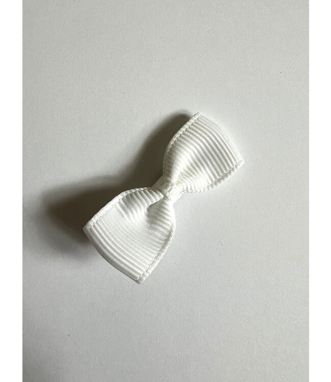 Prinsessefin Prinsessefin - Emma  bow Off white Ribbed