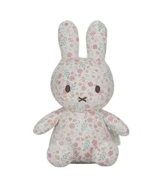 Little Dutch Little Dutch - Nijntje knuffel all-over print 20 cm - Roze - Lucky Blossom