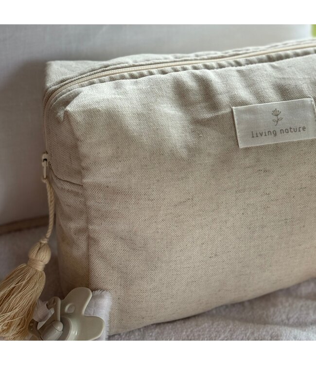 Living Nature - Toilettas Cécile Linnen collection