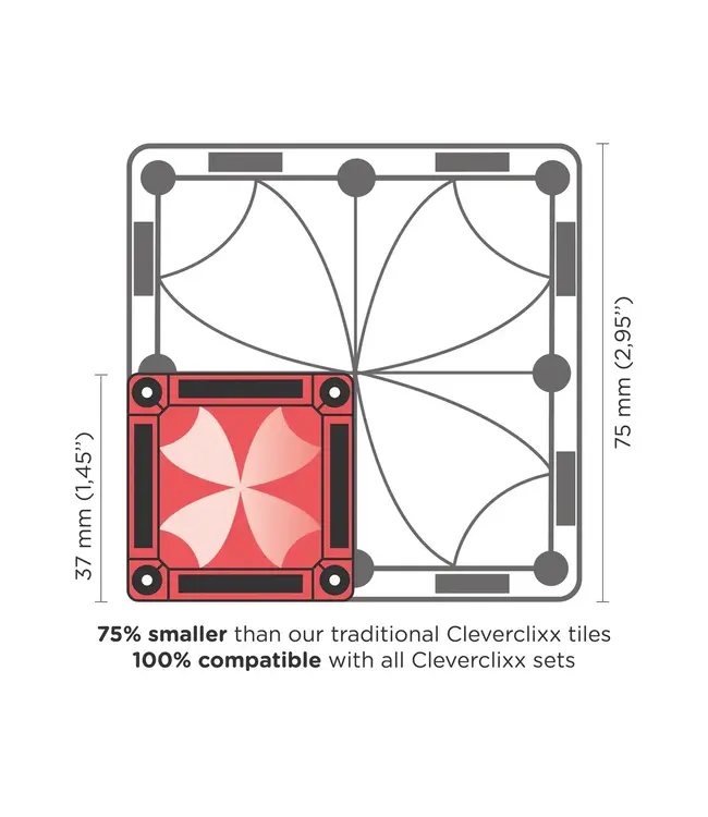 Cleverclixx - Mini Tiles pack Pastel
