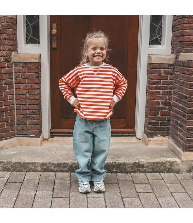 Your Wishes - Stripe French knit sweater Tigerlily