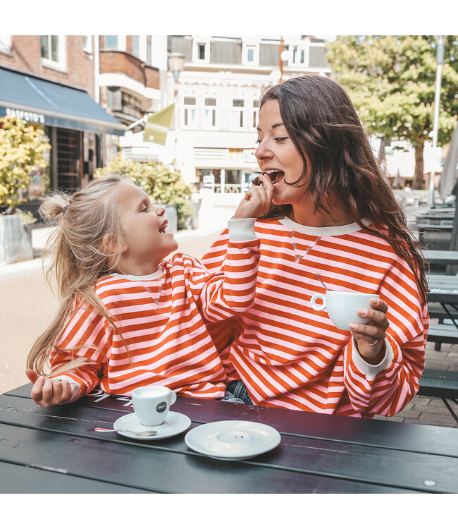 Your Wishes - Stripe French knit sweater Tigerlily