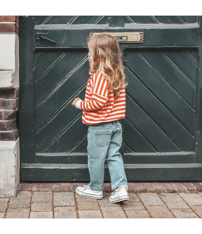 Your Wishes - Stripe French knit sweater Tigerlily