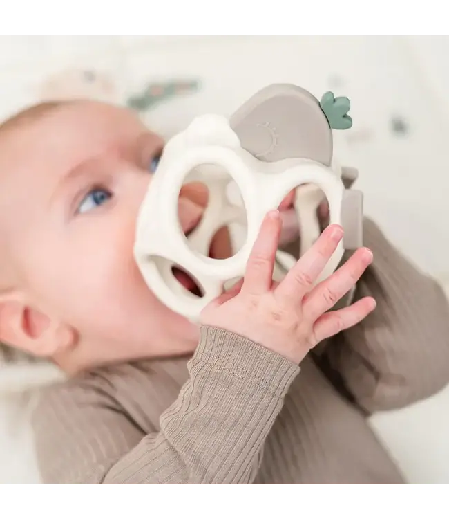 Done by Deer - Grip & teether toy Sheep sand