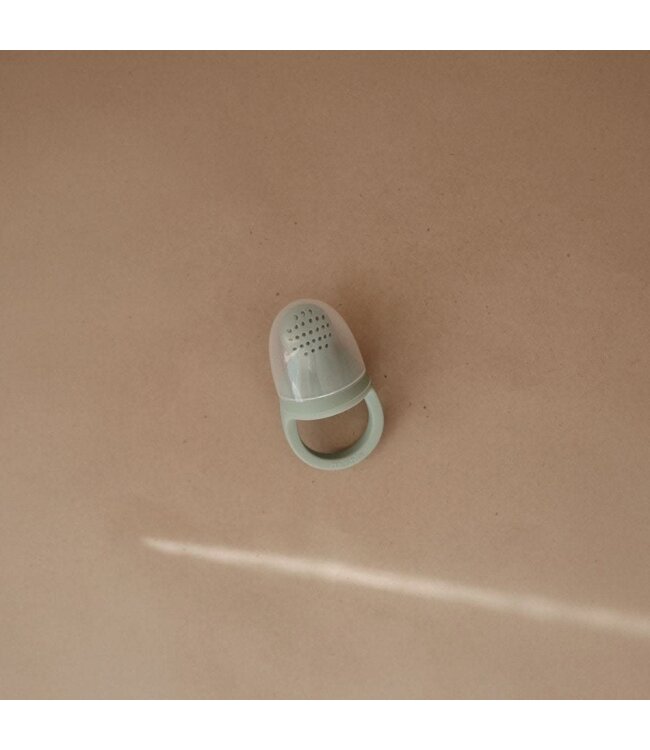 MUSHIE - FRESH FOOD FEEDER SILICONE 2-PACK - Cambridge Blue