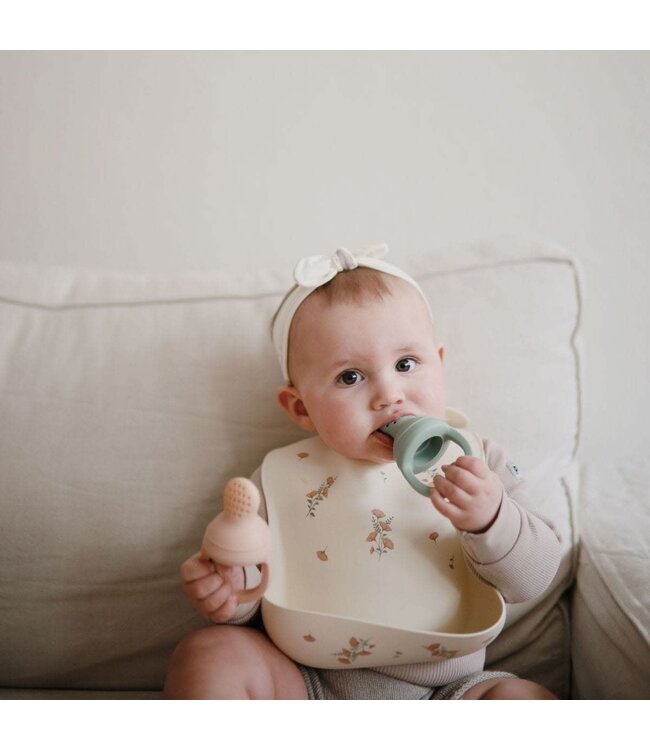 MUSHIE - FRESH FOOD FEEDER SILICONE 2-PACK - Cambridge Blue