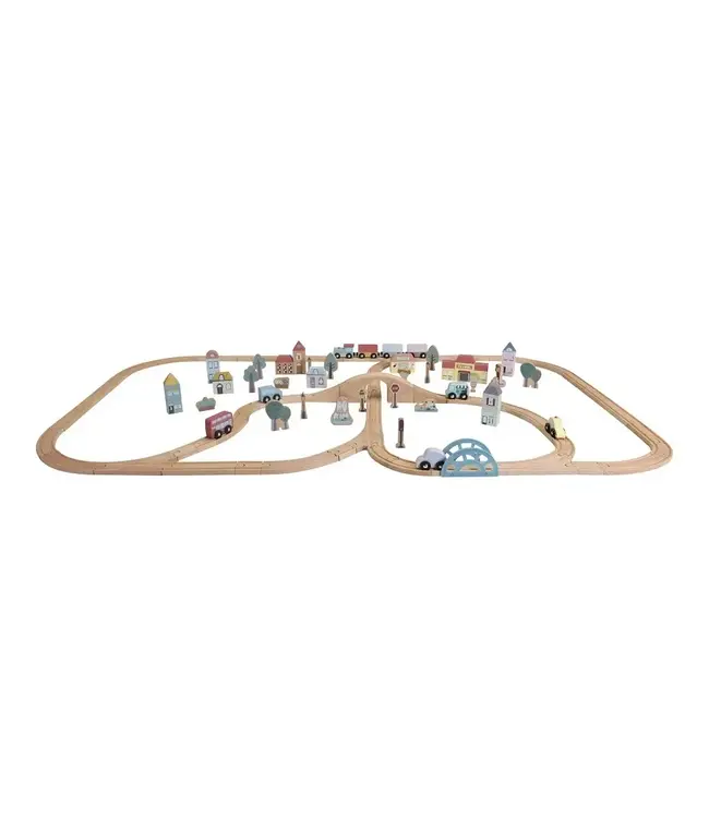 Little Dutch Toys - Treinbaan XXL - Starterkit FSC