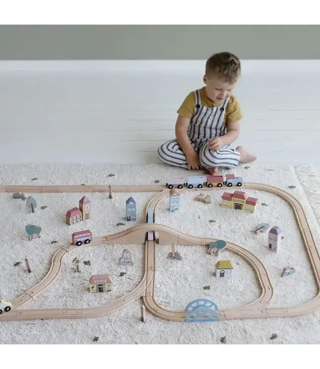 Little Dutch Toys - Treinbaan XXL - Starterkit FSC