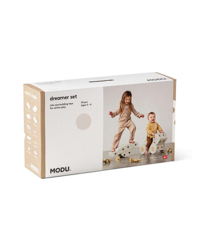 MODU - Dreamer set Sand grey/ Honey yellow