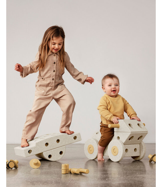 MODU - Dreamer set Sand grey/ Honey yellow