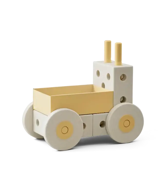 MODU - 3-in-1 Baby walker Sand Grey / Honey Yellow