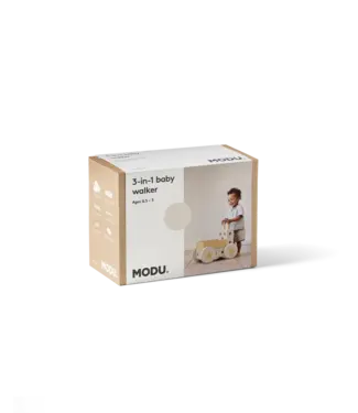 MODU MODU - 3-in-1 Baby walker Sand Grey / Honey Yellow