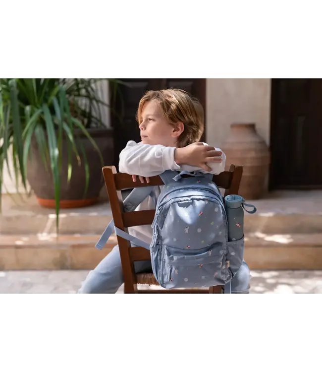 Citron - Medium backpack Spaceship Dusty blue