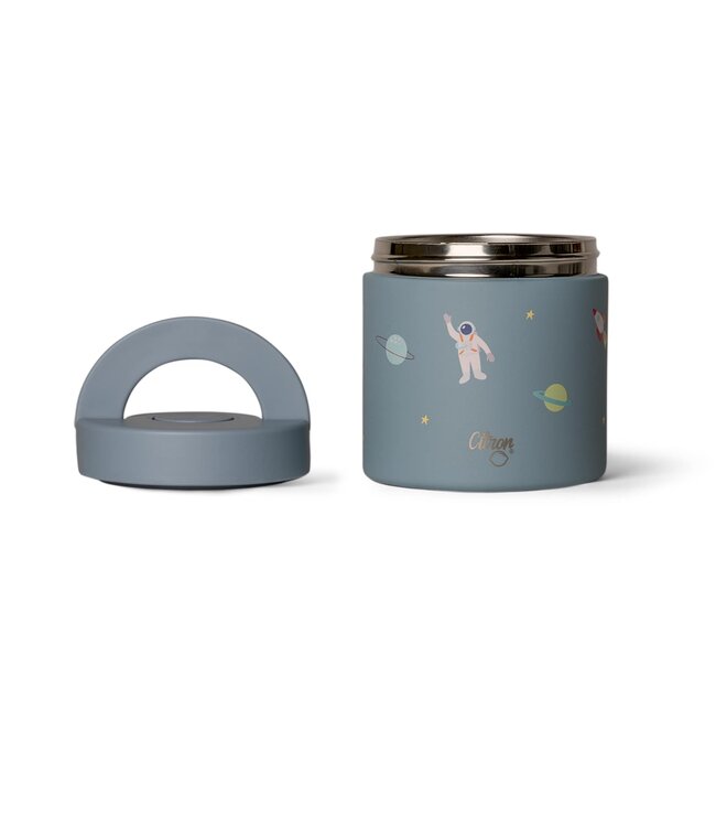 Citron - Food jar  Spaceship dusty blue - 350 ml