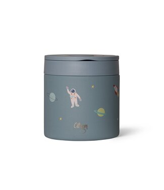 Citron Citron - Food jar  Spaceship Dusty blue - 350 ml