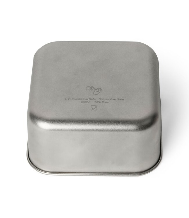 Citron - Stainless steel stackable Lunchbox  Spaceship Dusty blue - 350 ml