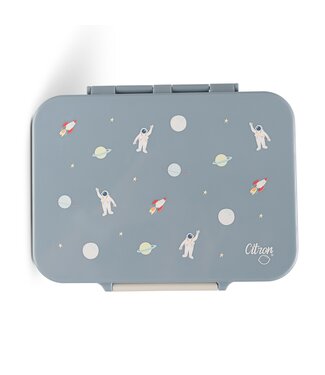 Citron Citron - Tritan  Lunchbox  Spaceship Dusty blue