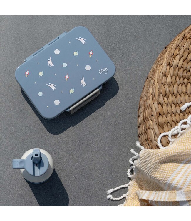 Citron - Tritan  Lunchbox  Spaceship Dusty blue