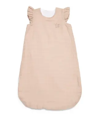Poetree Kids Poetree kids - Tetra slaapzak Light Camel shoulder ruffle -65cm