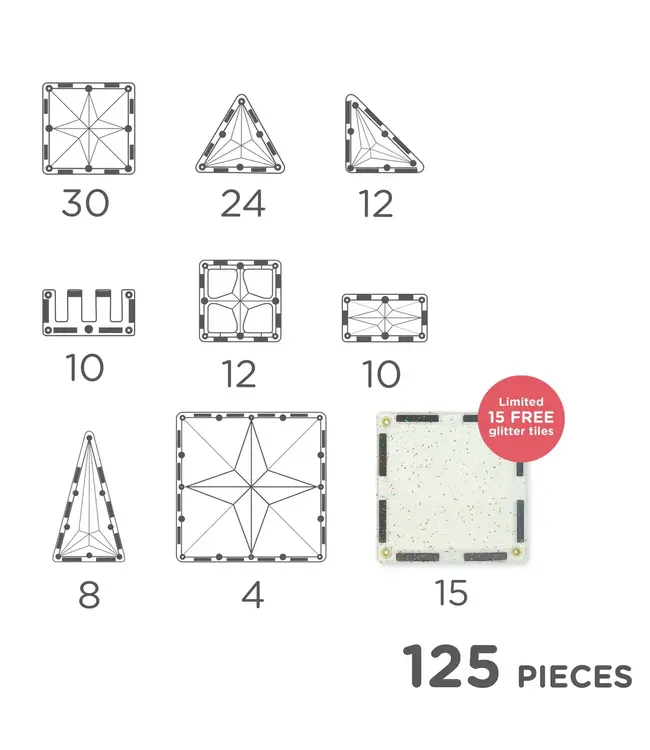 Cleverclixx - Inventive Pack Intense | 110 Stuks + 15 GRATIS TEGELS