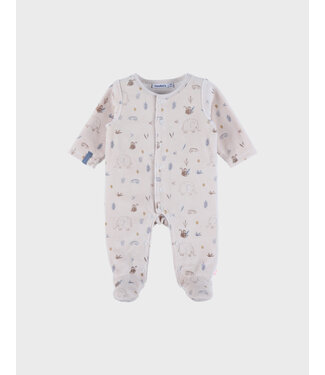 Noukies Noukies - Pyjama velours AOP Jungle