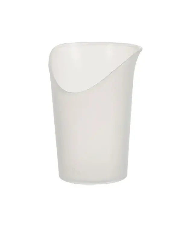 DIFRAX - Oefen drinkbeker wit