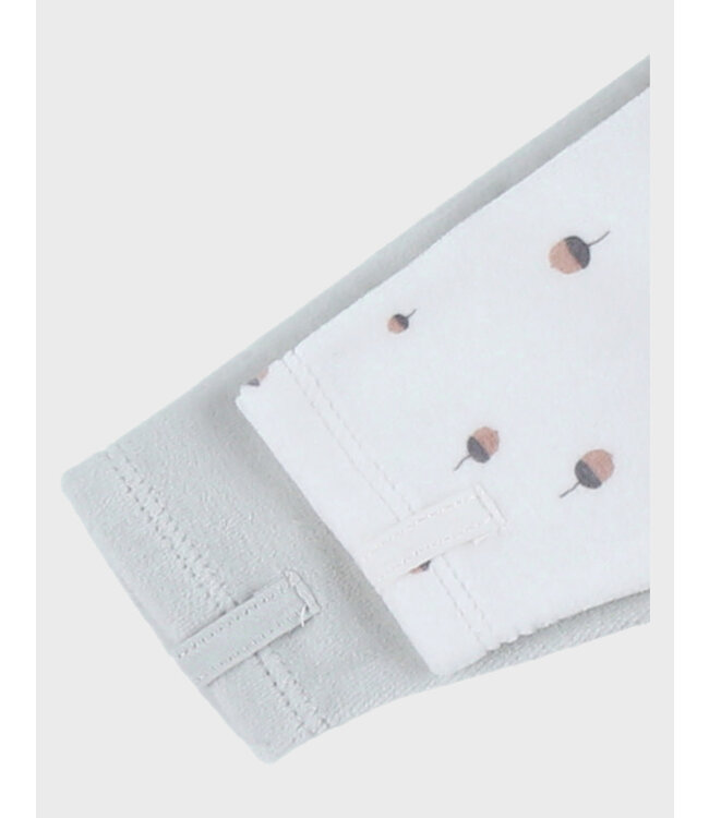 Noukies - Set van 2 Pyjamas Fluweel Fancy Fox