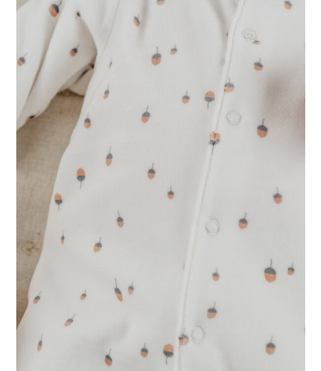 Noukies - Set van 2 Pyjamas Fluweel Fancy Fox