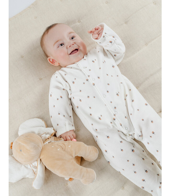 Noukies - Set van 2 Pyjamas Fluweel Fancy Fox