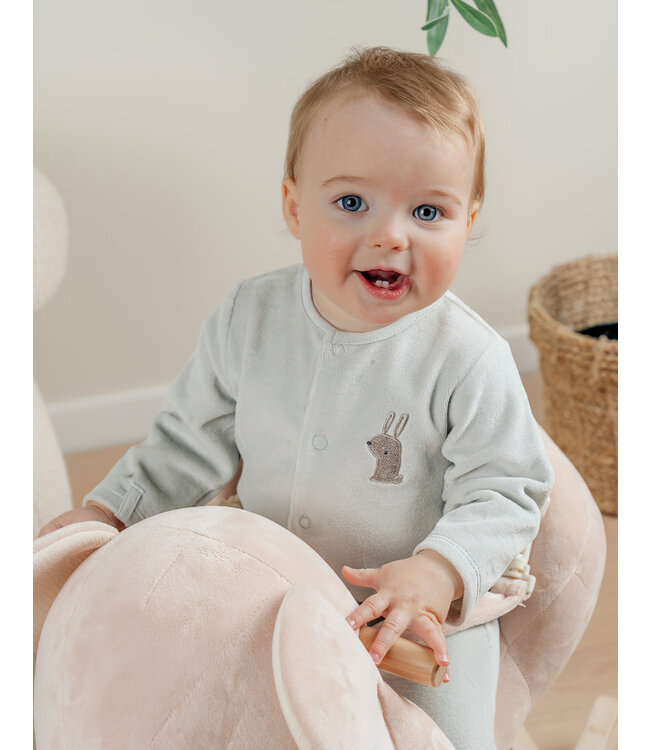 Noukies - Set van 2 Pyjamas Fluweel Fancy Fox