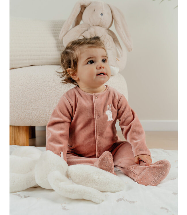 Noukies - Set van 2 Pyjamas Fluweel Autumn Forest