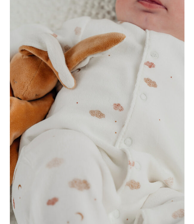 Noukies - Set van 2 Pyjamas Fluweel Fluffy Sheep